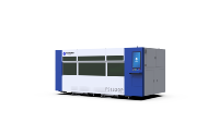 Machine de découpe laser à fibre de bureau mini avec commande Cypcut, servomoteur Yaskawa, refroidissement par eau pour tôles métalliques, haute précision