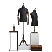 Tissu de lavage de sable Accessoires de mannequin Magasin de vêtements pour hommes Présentoir de corps humain Costume Robe Marionnette Mannequin Étagère