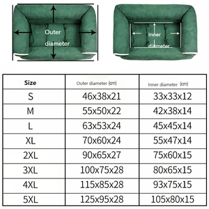 Joymay 2025 Large Luxury Dog Sofa <strong>Bed</strong> Rectangle Shape Multi-Color <strong>Pet</strong> Cat <strong>Beds</strong> &amp; Accessories Manufacturer Wholesale <strong>Products</strong> - Product Image 6