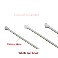 Outil de réparation de bosses de voiture universel pour carrosserie, avec pelle plate métallique, crochet, pince à fentes et levier de débosselage droit, modèle Super pour Tool Whale Tail Sawtooth