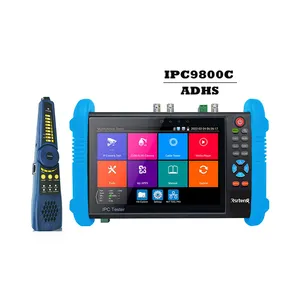 Ipc-9800C Adhs Cctv Ip Camera Tester 8Mp Ahd Cvi Tvi Sdi Rj45 Cable Tdr Test Cable Quality Test With Line Finder
