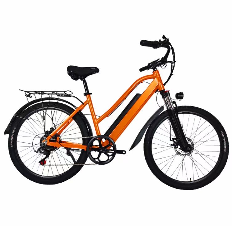 26 дюймов алюминиевый сплав центрального моторного 7 скоростей горный электрический велосипед с литиевой батареей