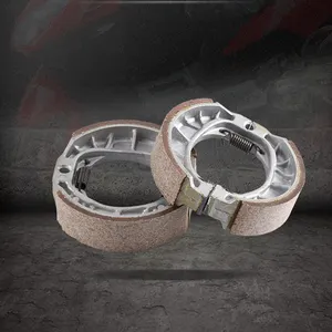 Scooter Rear Drum Brake Pads Giày Xe Máy Hệ Thống Phanh Cho GY6-125 CG125 Phụ Tùng Xe Máy