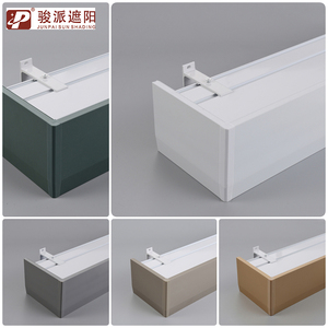 Tenda a Quattro Funzioni Resistente <span class=keywords><strong>con</strong></span> <span class=keywords><strong>Doppio</strong></span> <span class=keywords><strong>Binario</strong></span> e Luce LED, Nuovo Modello in Alluminio <span class=keywords><strong>per</strong></span> Hotel, Uffici e Ambienti Commerciali - Product Image 5