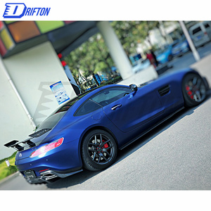 สปอยเลอร์คาร์บอนไฟเบอร์ปลอมแปลงสไตล์ <span class=keywords><strong>RT</strong></span> สำหรับ Mercedes Benz AMG GT GTS GT Wing - Product Image 5
