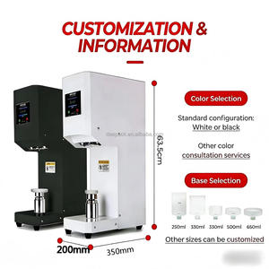 Máquina Selladora de Latas Rotativa Portátil y Ligera, Selladora Automática de Latas de Plástico PET para Venta Ambulante - Product Image 6