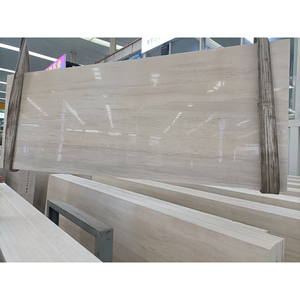 แผ่นหินอ่อนลายไม้แปะก๊วยขัดเงาแบบโมเดิร์น Goldtop สำหรับเคาน์เตอร์ครัว ห้องนั่งเล่น และผนังทีวี - Product Image 4