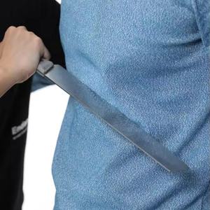 Camiseta de Protección Contra Cortes Nivel A de AmpsafeX, Directo de Fábrica, Personalizable, Material PE Azul, para Trabajo y Uso Casual - Product Image 3