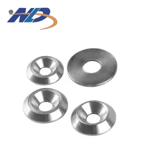 Custom 304 stainless steel concave countersunk hole conical M6M8M10M12 bowl fish-eye gasket hollow washer