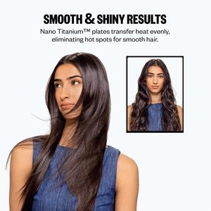 Lisseur à cheveux BaBylissPRO en titane avec affichage de la température (LED) 1200W 472 120-230C pour tous types de cheveux - Product Image 3
