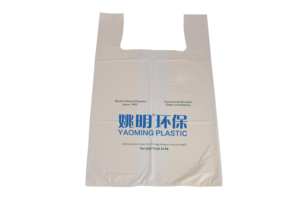 Bolsas de Plástico Antidesgarro OEM ODM para Camisetas, Bolsas de PE Tipo Chaleco con Asa Reforzada para Empaque de Productos Agrícolas y Mercado - Product Image 3