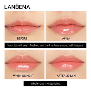 LANBENA-Aumento de brillo líquido <span class=keywords><strong>para</strong></span> <span class=keywords><strong>labios</strong></span>, aumento de volumen, elasticidad, Reduce líneas finas, suero hidratante de reparación - Product Image 3