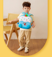 Nouveau sac à dos pour enfants, sac d'école maternelle pour filles, léger, mignon, petit sac à dos de jour pour garçons et filles, en polyester, parfait pour les sorties