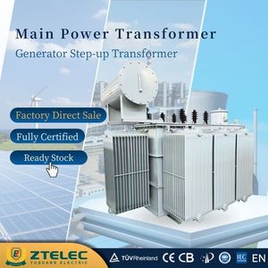 Transformador de Potencia de Gran Tamaño Sumergido en Aceite, 35MVA 30MVA, Núcleo de Cobre, ONAN ONAF, Refrigeración, 33kV 3150kVA 31.5MVA, Onan 33/11.5kV 33kV - Product Image 1