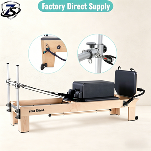 Reformer de Pilates de Grado Comercial, Resistente y Ajustable, para Clases en Grupos Pequeños, <span class=keywords><strong>Precio</strong></span> Directo de Fábrica para Estudios de Yoga - Product Image 1