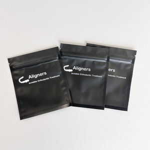 Bolsa de Embalaje <span class=keywords><strong>para</strong></span> Alineadores Dentales con Impresión Personalizada, Sellado de 3 Lados, Plana, Resellable, <span class=keywords><strong>para</strong></span> Brackets de Ortodoncia, Bolsa con Cierre Ziplock - Product Image 2