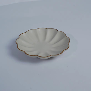 New Arrival Modern Matte <b>Black</b> Irregular Shaped Plate Unique <b>Serving</b> <b>Tray</b> with Dividers for Sushi Sashimi Salad Appetizer - Product Image 1