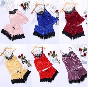 Ensemble de lingerie sexy pour femmes K128, ensemble de vêtements de nuit pour femmes, pyjama mignon, haut et short sexy - Product Image 6