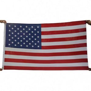 China Manufacturer Custom American <b>Flag</b> with Your Own Design Polyester Flying Style Custom Logo Available - Product Image 2