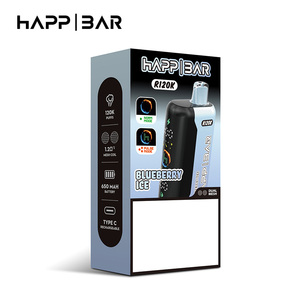 Original Happ Bar 40K 50K 30K Puffs EU Warehouse Happy Elfvapr Happbar Solos Packaging <strong>Geeks</strong> HappBar Disposable Box Packaging - Product Image 5