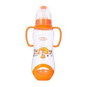 Bouteille d'alimentation en plastique de qualité alimentaire <span class=keywords><strong>9</strong></span> oz 260 ml Bouteilles d'alimentation pour bébé avec poignée - Product Image 1