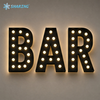 Lettres lumineuses géantes LED de 4 pieds, directement de l'usine, pour décorations de mariage, fêtes, événements et scènes.