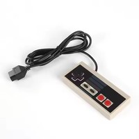 Mando de Juego con Cable USB Clásico para Nintendo NES Retro, Controlador de Juegos para PC, Joystick, Joypad, Manette para PC
