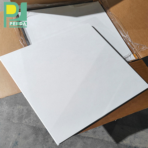 Plaques de plafond modernes en fibre de verre – Ignifuges, insonorisantes et isolantes thermiquement pour plafonds suspendus résidentiels et commerciaux, pose en encastrement - Product Image 4