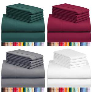 Khách Sạn Giá Thấp Polyester Tùy Chỉnh Bộ Đồ Giường Đặt Duvet Cover 6 Mảnh Khăn Trải Giường Đặt Nữ Hoàng Vua Kích Thước Cho Bán Buôn - Product Image 5