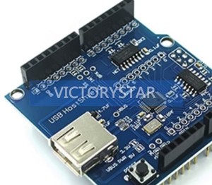 USB Host Shield compatible with Google ADK UNO MEGA MAX3421 development board module blueChoose short welding according to your - Product Image 1