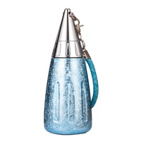Thermos en acier inoxydable à isolation sous vide, avec séparation thé-eau, couvercle à vis, portable, pour usage au bureau, maintien au chaud 12-24h