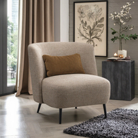 Chaise de canapé à coussin doux de Style nordique nouveau design chaise d'appoint avec oreiller pour la lecture de loisirs pour le salon ou la chambre