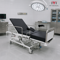 Table d'opération gynécologique et obstétricale multifonctionnelle manuelle hydraulique pour hôpital