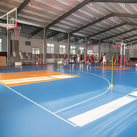 Rouleaux de revêtement de sol PVC Runsure à faible teneur en COV, pose directe sur béton pour salle universitaire, nettoyage facile, vente chaude au Vietnam, installation rapide
