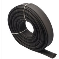Manchon HTG conçu pour l'électricité, fibre de verre haute température, tressage et revêtement en résine résistant à la chaleur (vernis/acrylique/silicone)