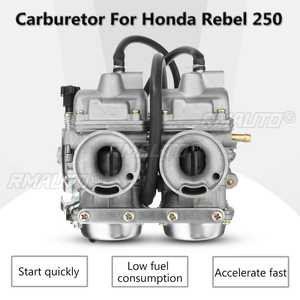 Carburador Doble para Motocicleta con Filtro de Combustible para Honda Rebel CA CMX 250 C CMX250 CA250 - Product Image 1
