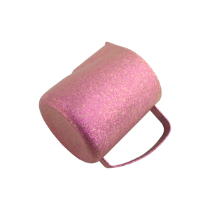 Capacité de 350 ml, échelle de mesure transparente à l'intérieur, pichet à mousse de lait en titane de couleur rose - Product Image 6