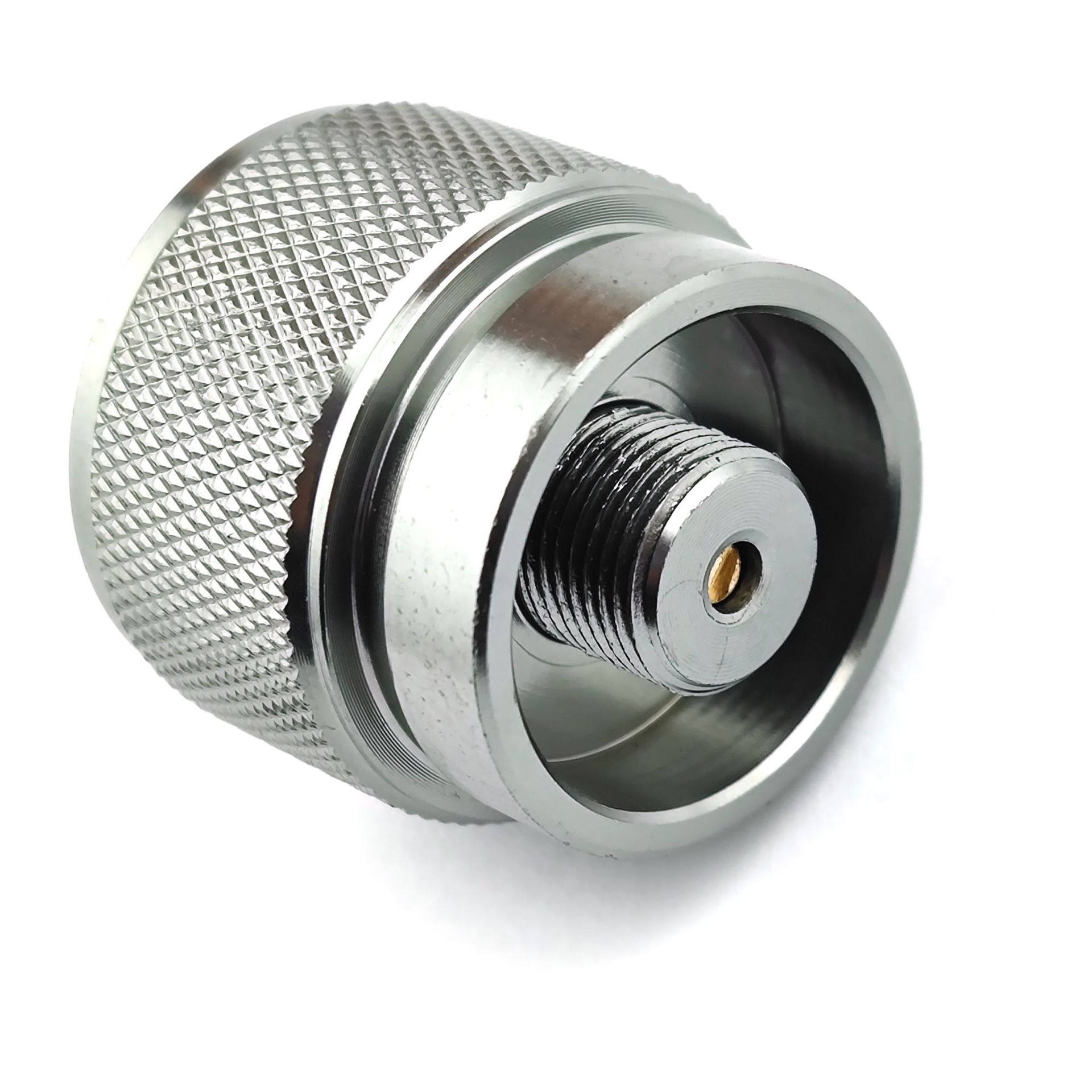 Adaptateur américain en maille grise