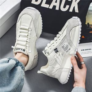 Zapatillas Deportivas Casuales de Malla para Hombre, con Cordones, Punta Redonda, Transpirables, Estilo Caminata, Suela Gruesa, para Todas las Temporadas - Product Image 2