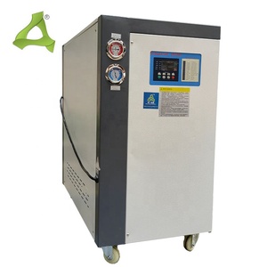Refroidisseur d'eau industriel 5 CV, 5 tonnes, à compresseur scroll R22, refroidi par eau, pour machine de soufflage - Product Image 4