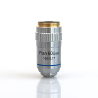BOSSQING Biological Flat-Field Finite Distance Achromatic Objectives Flower-Patterned Design 20.32mm RMS Parfocal OEM