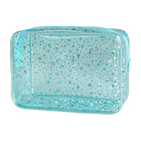 Sac de maquillage imperméable coloré à étoiles, très vendu, pour femmes, portable, petite capacité, voyage haut de gamme, trousse de toilette, sac de rangement