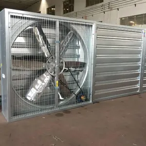 Sıcak satış havalandırma duvara monte AC 1000-1500W paslanmaz çelik havalandırma egzoz fanı endüstriyel, çiftlik, sera