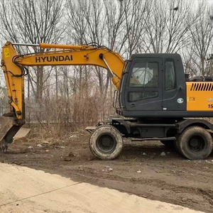 Excavadora de Ruedas Rokex 150W-7 con Cucharón de Excavación, Peso Operativo de 150 Toneladas, Componente Principal del Motor - Product Image 4