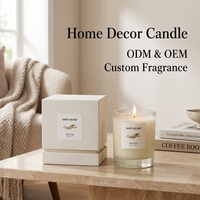 Approvisionnement direct usine – Bougie parfumée Haute Couture au parfum de gardénia, bougie de luxe pour cadeau parfumé de festival