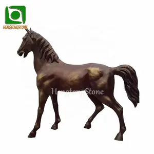 Life Size Fiberglass Horse Statue Resin Animal Sculpture