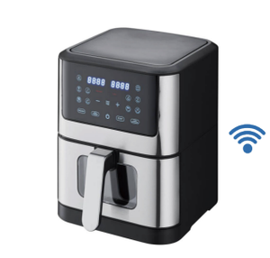 NUEVO Y POPULAR Freidora de Aire Digital de Acero Inoxidable con Doble Olla/Cesta y Control Digital, 8L 7L 6L 5.5L, Freidora de Grasa Profunda, NUEVO Y POPULAR 8L - Product Image 4