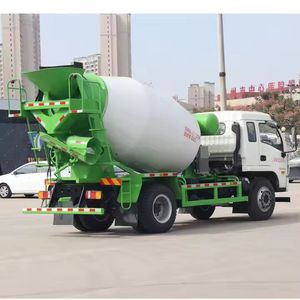 รถผสมคอนกรีต Fengniao Heavy Duty 6x4 ขนาด 12 ลูกบาศก์เมตร 371 แรงม้า ผลิตที่ซานตง รุ่น 6001-14000 กก. น้ำหนักรวม 200-300 ลิตร ถังน้ำมันเชื้อเพลิง - Product Image 1
