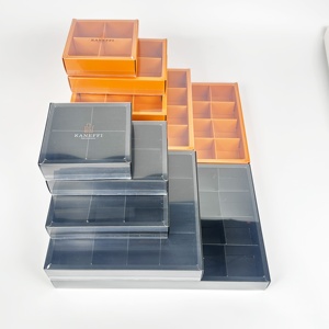 Hotsale biểu tượng tùy chỉnh thực phẩm-lớp các tông hộp giấy với cửa sổ và chia cho sô cô la Cookie bao bì - Product Image 4