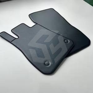 Tapis de sol en peau de mouton véritable noir tapis en Fiber de cachemire tapis en laine d'agneau voiture complète pour mercedes-benz classe G - Product Image 3